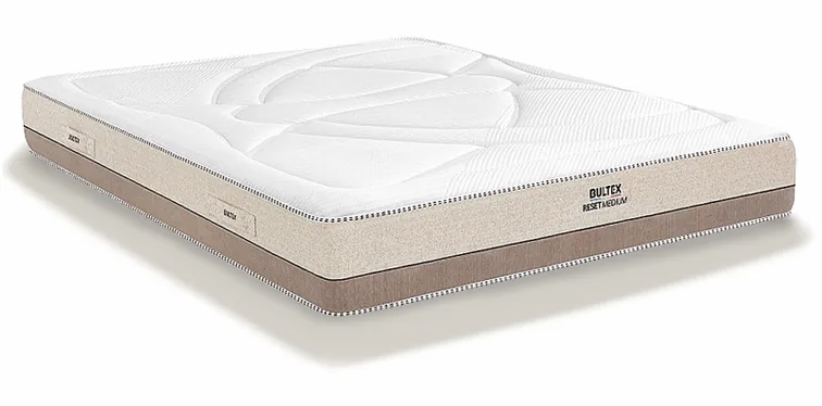 Matelas Bultex Reset, vue de trois quarts