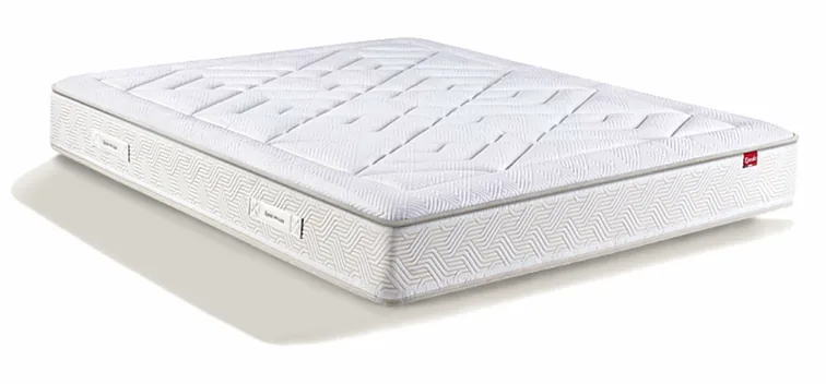 Matelas Epeda Art Déco Orphéon, vue de trois quarts