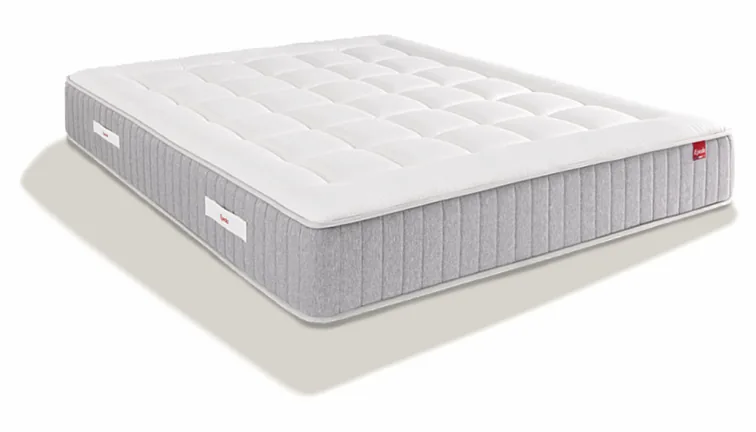 Matelas Epeda Deluxe 2, vue de trois quarts