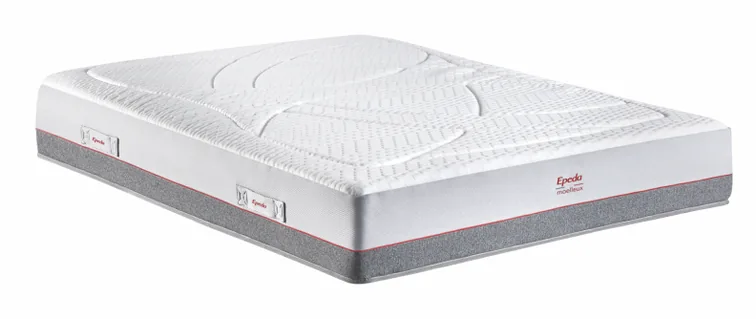 Matelas Epeda Hybrid, vue de trois quarts