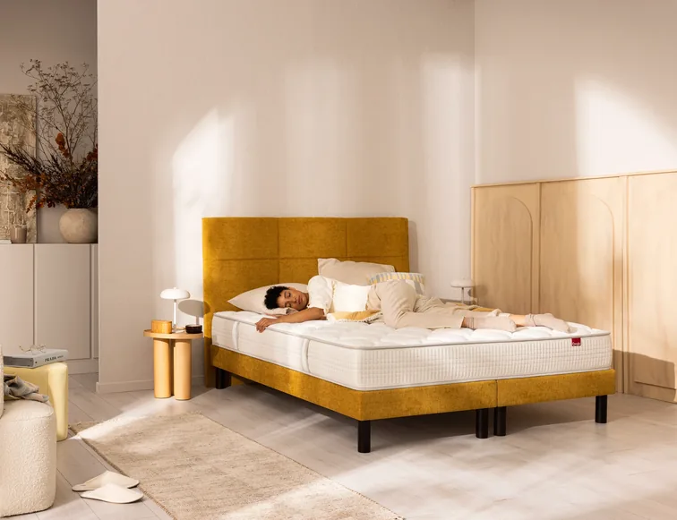 Matelas Epeda Nacrée, en situation