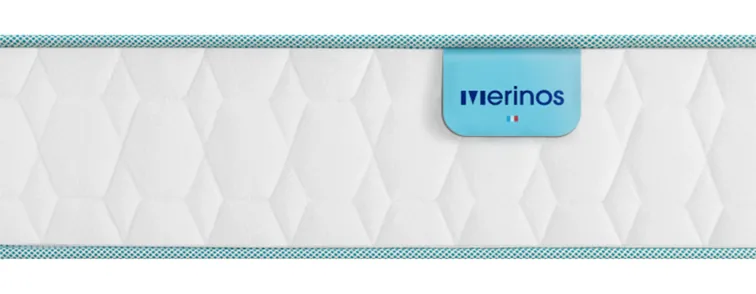 Matelas Merinos Cozy Green, détail