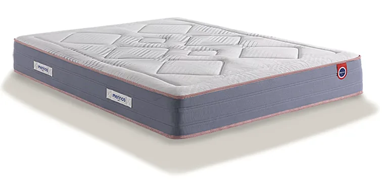 Matelas Merinos Fernand, vue de trois quarts