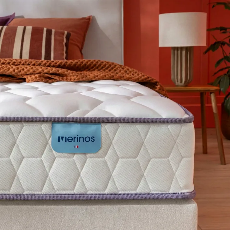Matelas Merinos Morning Routine, détail