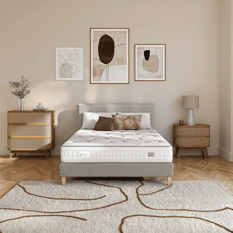 Matelas Simmons Sleep Mode, en situation