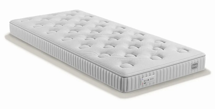 Matelas Simmons Slim Fit, vue de trois quarts