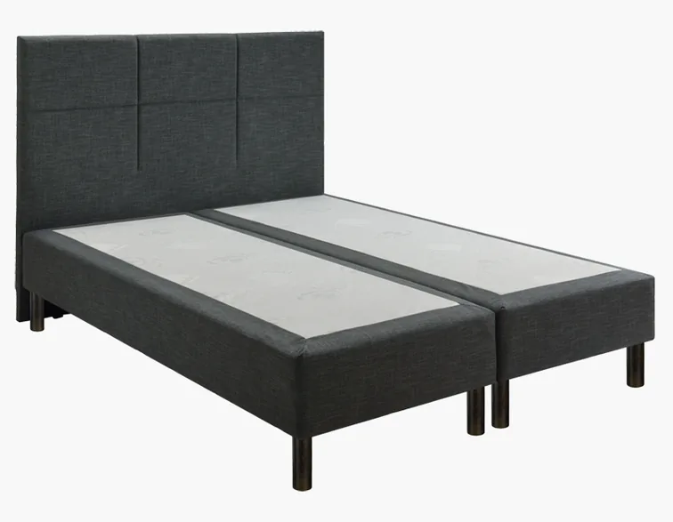Sommier Epeda Enchanteur Boxspring 3 en 1, vue de trois quarts