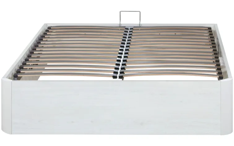 Sommier Lit Coffre Merinos EasyBox, vue de trois quarts