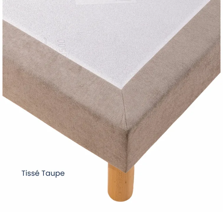 Sommier tapissier Epeda Rotin 3 Zones, détail